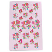 Gift Bag Lollipop Flower Medium Cadeauzakje (Voorkant)