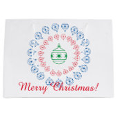 Gift Bag (LRG) - kerstdecoratie Groot Cadeauzakje (Voorkant)