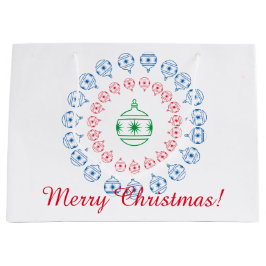 Gift Bag (LRG) - kerstdecoratie Groot Cadeauzakje