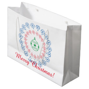 Gift Bag (LRG) - kerstdecoratie Groot Cadeauzakje