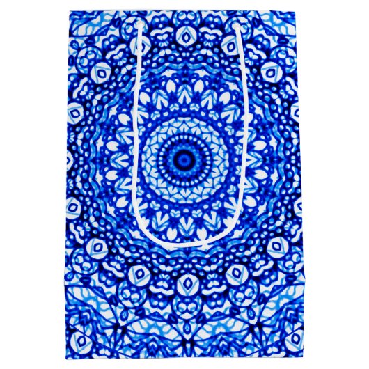 Gift Bag Mandala Mehndi Style G403 Medium Cadeauzakje (Achterkant)