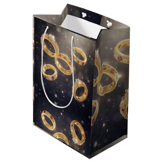 Gift Bag Medium Cadeauzakje (Achterkant Gekanteld)