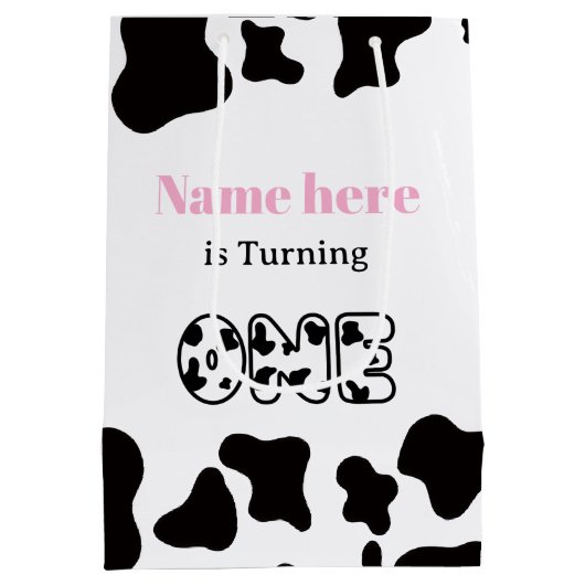 Gift Bag Medium Cadeauzakje (Achterkant)