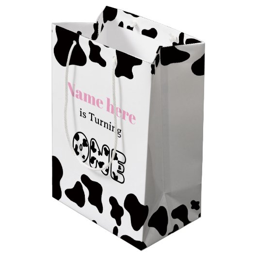 Gift Bag Medium Cadeauzakje (Achterkant Gekanteld)