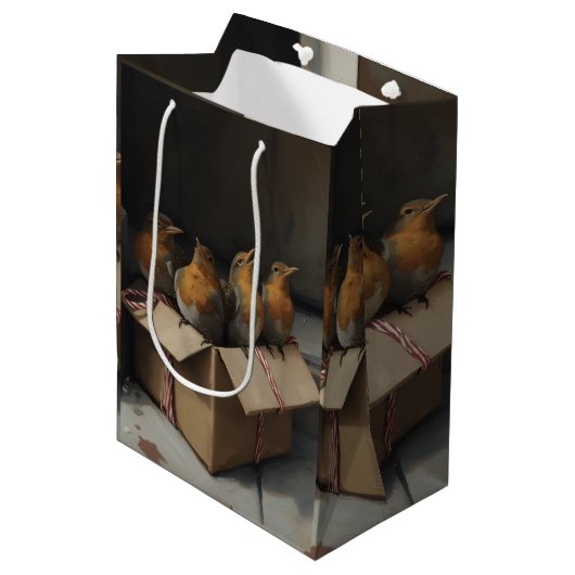 Gift Bag Medium Cadeauzakje (Voorkant Gekanteld)