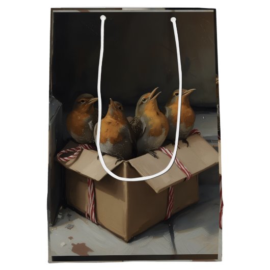 Gift Bag Medium Cadeauzakje (Achterkant)