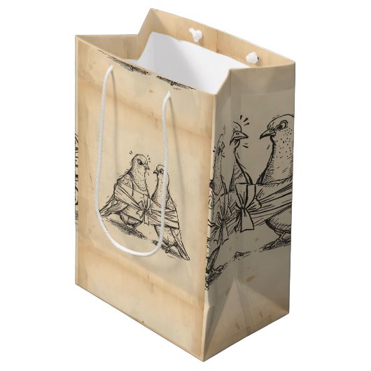 Gift Bag Medium Cadeauzakje (Voorkant Gekanteld)