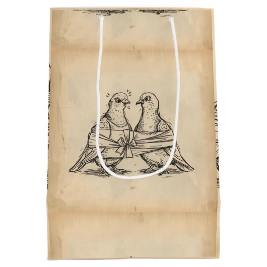 Gift Bag Medium Cadeauzakje (Achterkant)