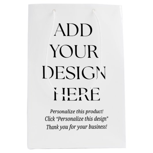 Gift Bag Medium Cadeauzakje (Voorkant)
