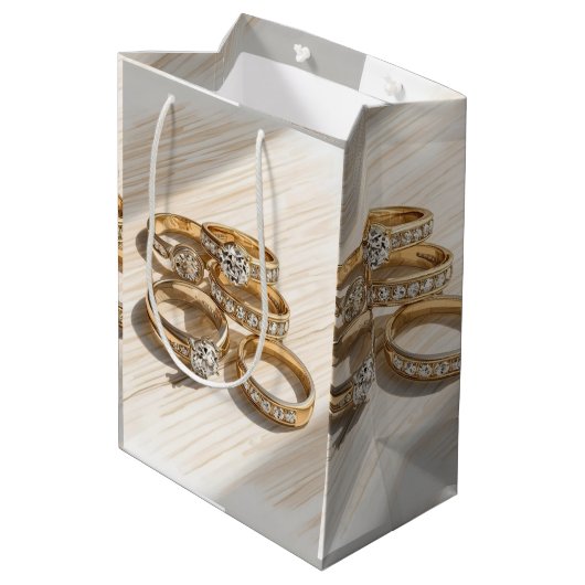 Gift Bag Medium Cadeauzakje (Achterkant Gekanteld)