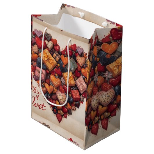 Gift Bag Medium Cadeauzakje (Voorkant Gekanteld)