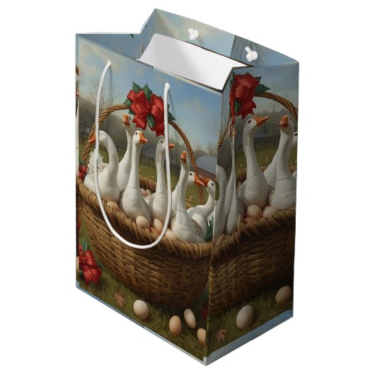 Gift Bag Medium Cadeauzakje (Achterkant Gekanteld)