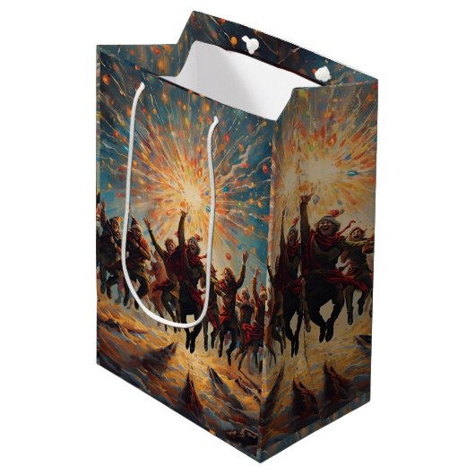Gift Bag Medium Cadeauzakje (Voorkant Gekanteld)