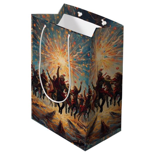 Gift Bag Medium Cadeauzakje (Achterkant Gekanteld)