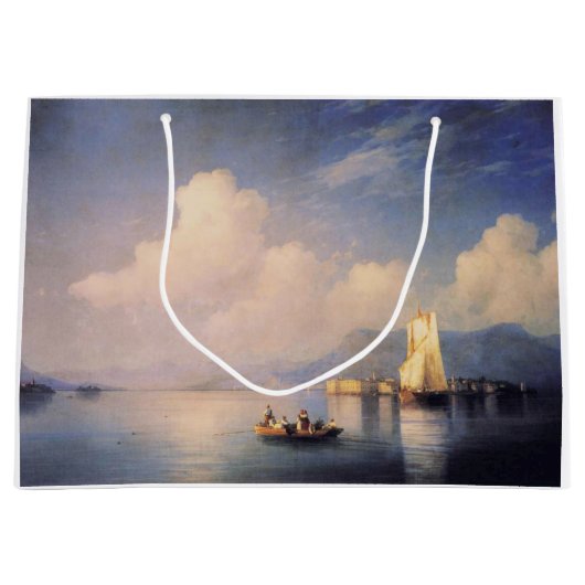 Gift Bag meer in Italië Groot Cadeauzakje (Voorkant)