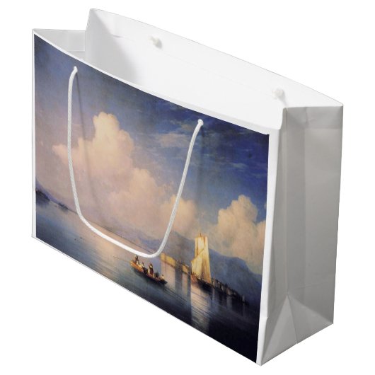 Gift Bag meer in Italië Groot Cadeauzakje (Voorkant Gekanteld)