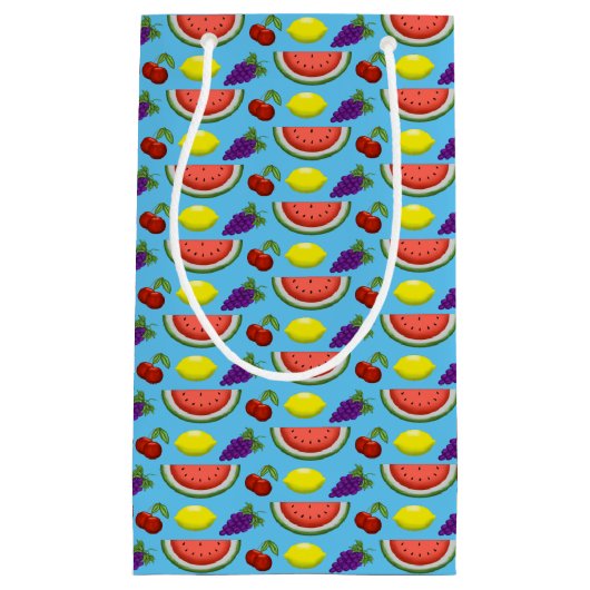 Gift Bag met gemengde vruchten Klein Cadeauzakje (Voorkant)