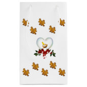 Gift Bag met kerstcadeau Klein Cadeauzakje (Achterkant)