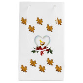 Gift Bag met kerstcadeau Klein Cadeauzakje (Voorkant)