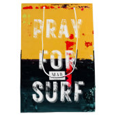 Gift Bag met zoute strand vibe Medium Cadeauzakje (Achterkant)