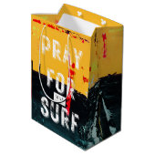 Gift Bag met zoute strand vibe Medium Cadeauzakje (Achterkant Gekanteld)