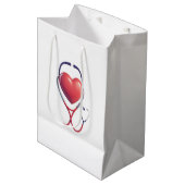 Gift Bag | Nurse & Doctor Appr Medium Cadeauzakje (Voorkant Gekanteld)