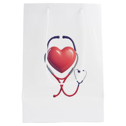 Gift Bag | Nurse & Doctor Appr Medium Cadeauzakje (Achterkant)
