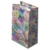 Gift Bag Pastel Yarn Klein Cadeauzakje (Achterkant Gekanteld)