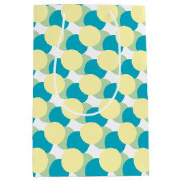 Gift Bag - Pastelcirkels Overlapping Medium Cadeauzakje