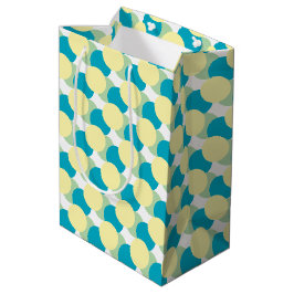 Gift Bag - Pastelcirkels Overlapping Medium Cadeauzakje