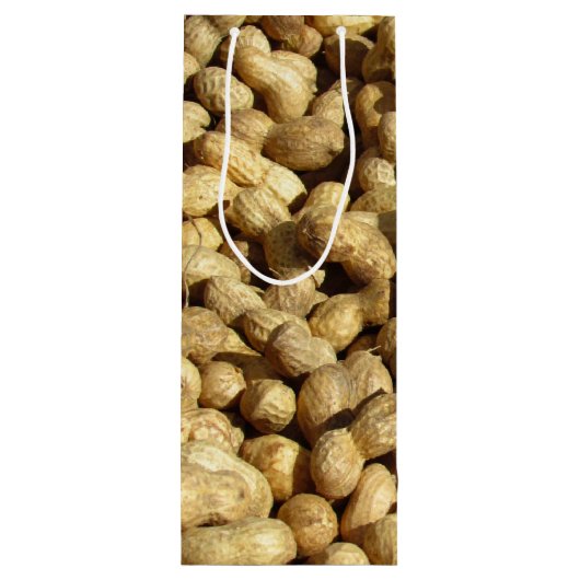 Gift Bag - Peanuts Closeup Wijn Cadeautas (Achterkant)