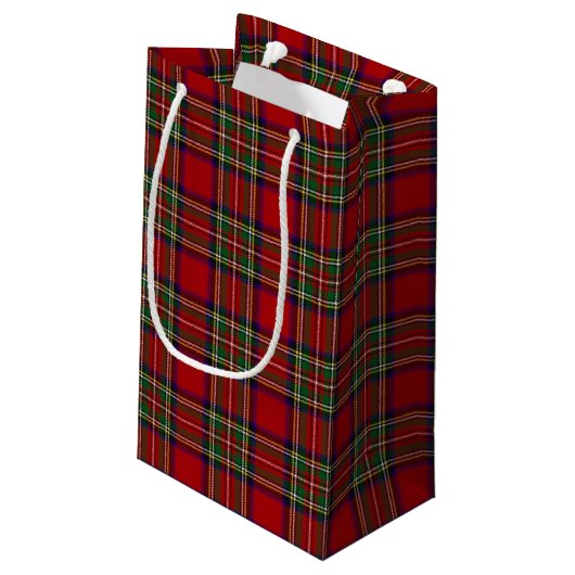 Gift Bag-Red Pset Klein Cadeauzakje (Achterkant Gekanteld)