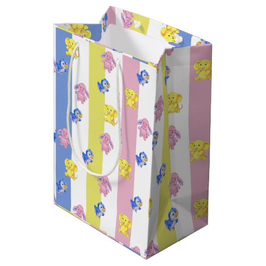 Gift Bag Speelgoed Animals Medium Cadeauzakje (Achterkant Gekanteld)