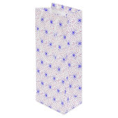 Gift Bag - Stars-cirkels Wijn Cadeautas (Achterkant Gekanteld)