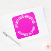 Gift Bag Stickers Bat Mitzvah Verjaardagsfeestje (Envelop)