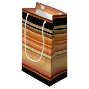 Gift Bag-Stripes Klein Cadeauzakje