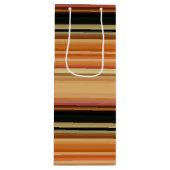 Gift Bag-Stripes Wijn Cadeautas (Voorkant)