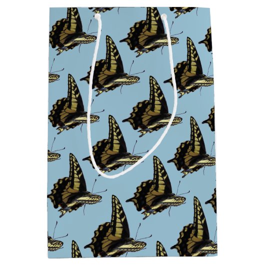 Gift Bag - Swallowtail Butterfly Medium Cadeauzakje (Voorkant)