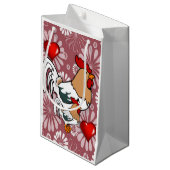 Gift Bag Valentijns Chicken Klein Cadeauzakje (Voorkant Gekanteld)