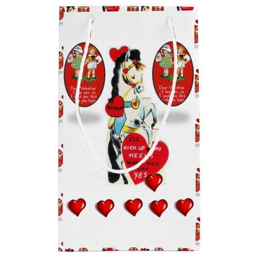 Gift Bag Valentijns Klein Cadeauzakje (Achterkant)