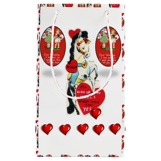 Gift Bag Valentijns Klein Cadeauzakje (Voorkant)