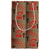 Gift Bag Valentijns Klein Cadeauzakje (Voorkant)