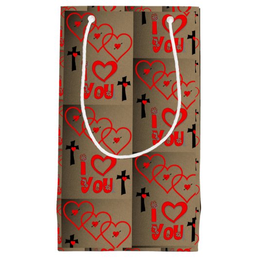 Gift Bag Valentijns Klein Cadeauzakje (Voorkant)