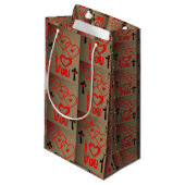 Gift Bag Valentijns Klein Cadeauzakje (Voorkant Gekanteld)