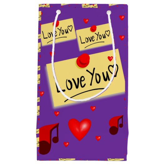 Gift Bag Valentijns Klein Cadeauzakje (Voorkant)