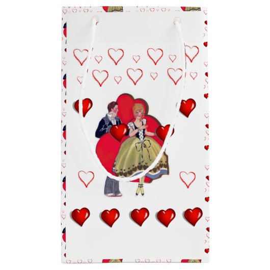 Gift Bag Valentijns Klein Cadeauzakje (Achterkant)