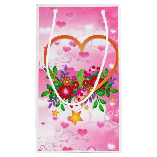 Gift Bag Valentijns Klein Cadeauzakje (Achterkant)