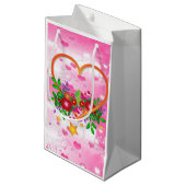 Gift Bag Valentijns Klein Cadeauzakje (Voorkant Gekanteld)