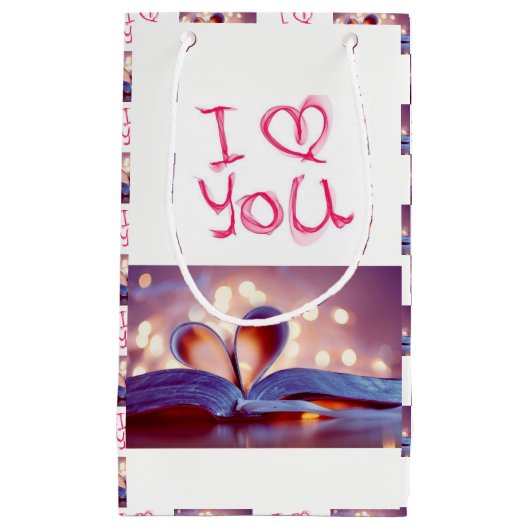 Gift Bag Valentijns Klein Cadeauzakje (Voorkant)