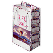 Gift Bag Valentijns Klein Cadeauzakje (Voorkant Gekanteld)